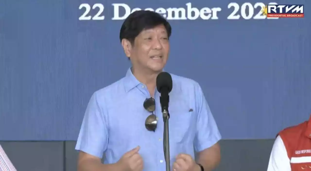 Marcos says Filipinos' wellbeing is his top concern