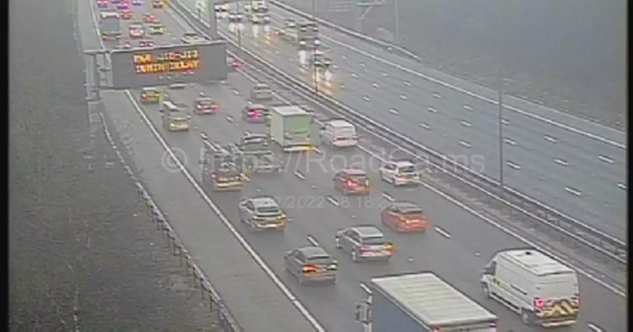 LIVE: Delays on M60 this morning due to crash - latest updates