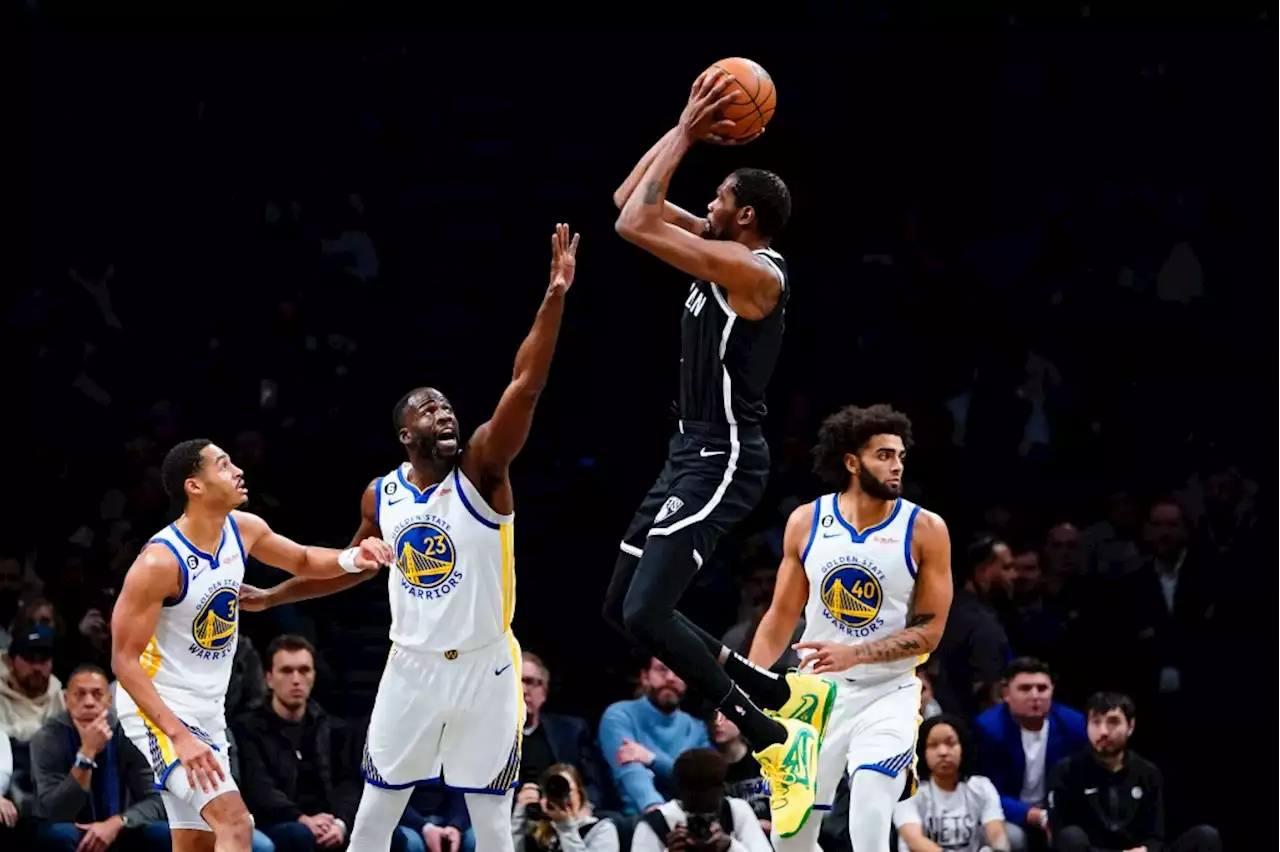 Warriors close out nightmare road trip with lopsided loss to Nets