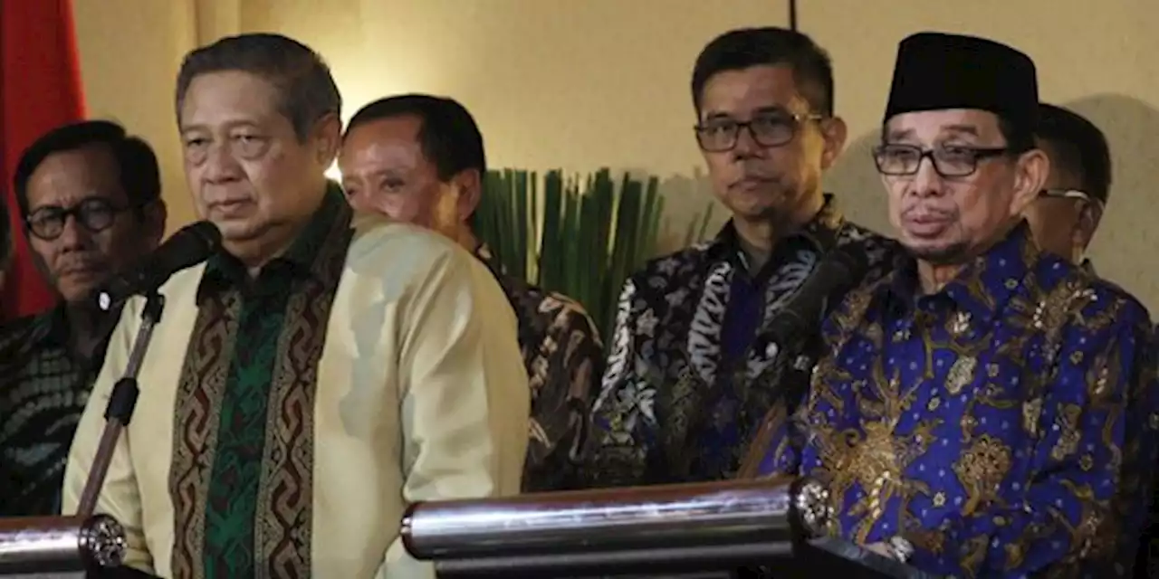 SBY dan Salim Segaf Bertemu di Cikeas, Bahas Isu Penundaan Pemilu | merdeka.com