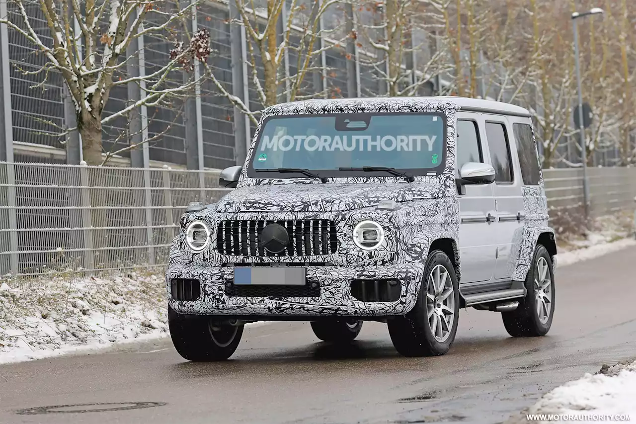 2023 Mercedes-Benz AMG G 63 spy shots and video