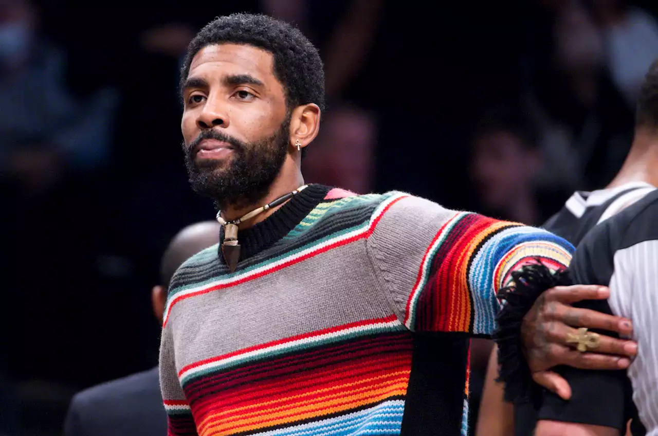 Nets’ Kyrie Irving sidelines with right-calf tightness