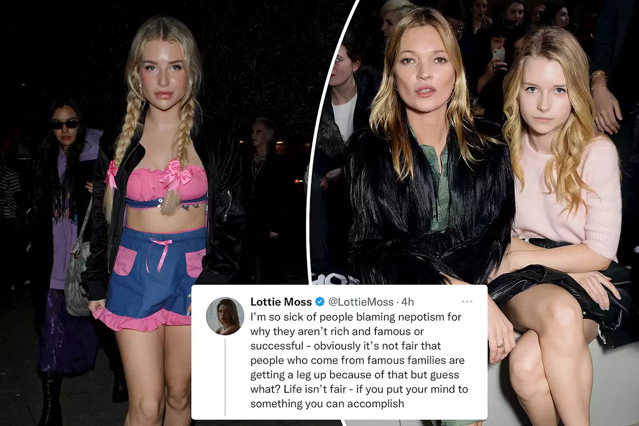 Sister of Kate Moss ‘sick of people blaming nepotism,’ sparks Twitter uproar