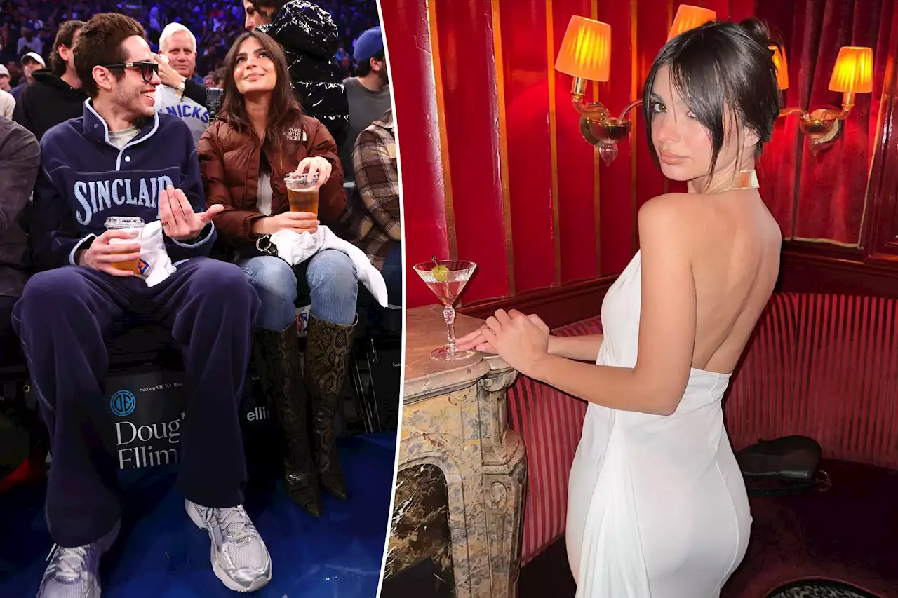 Emily Ratajkowski downloads dating app amid Pete Davidson romance: ‘F–k it’