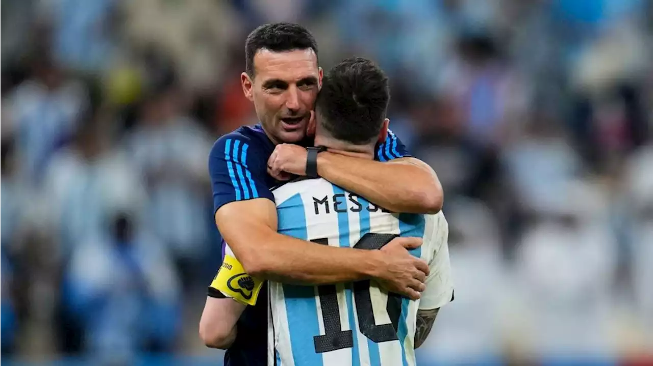 El anhelo de Scaloni sobre Messi: 'Esperemos que no haya sido su último Mundial'