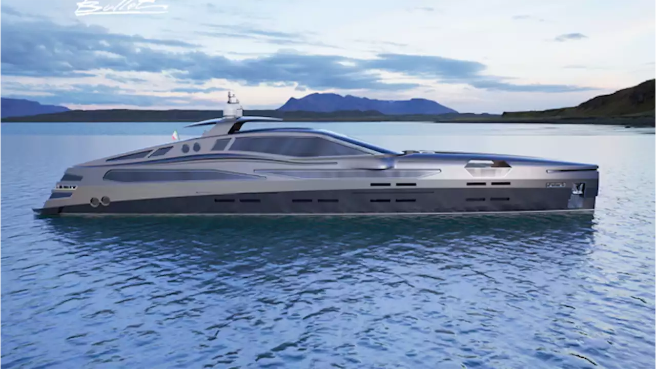 Meet Bullet, a 200-Foot Megayacht Concept That Can Shoot Across the Water at 26 Knots