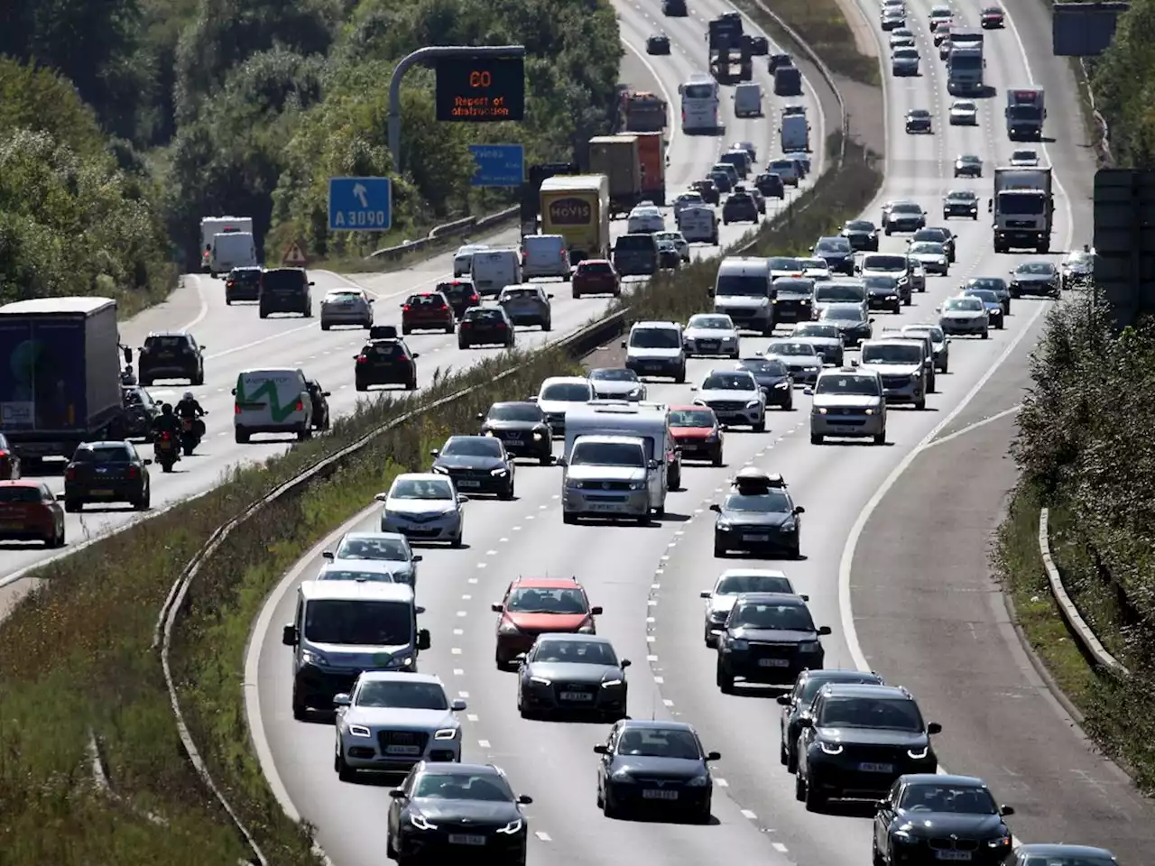 Drivers warned over long queues during ‘frantic’ Christmas getaway