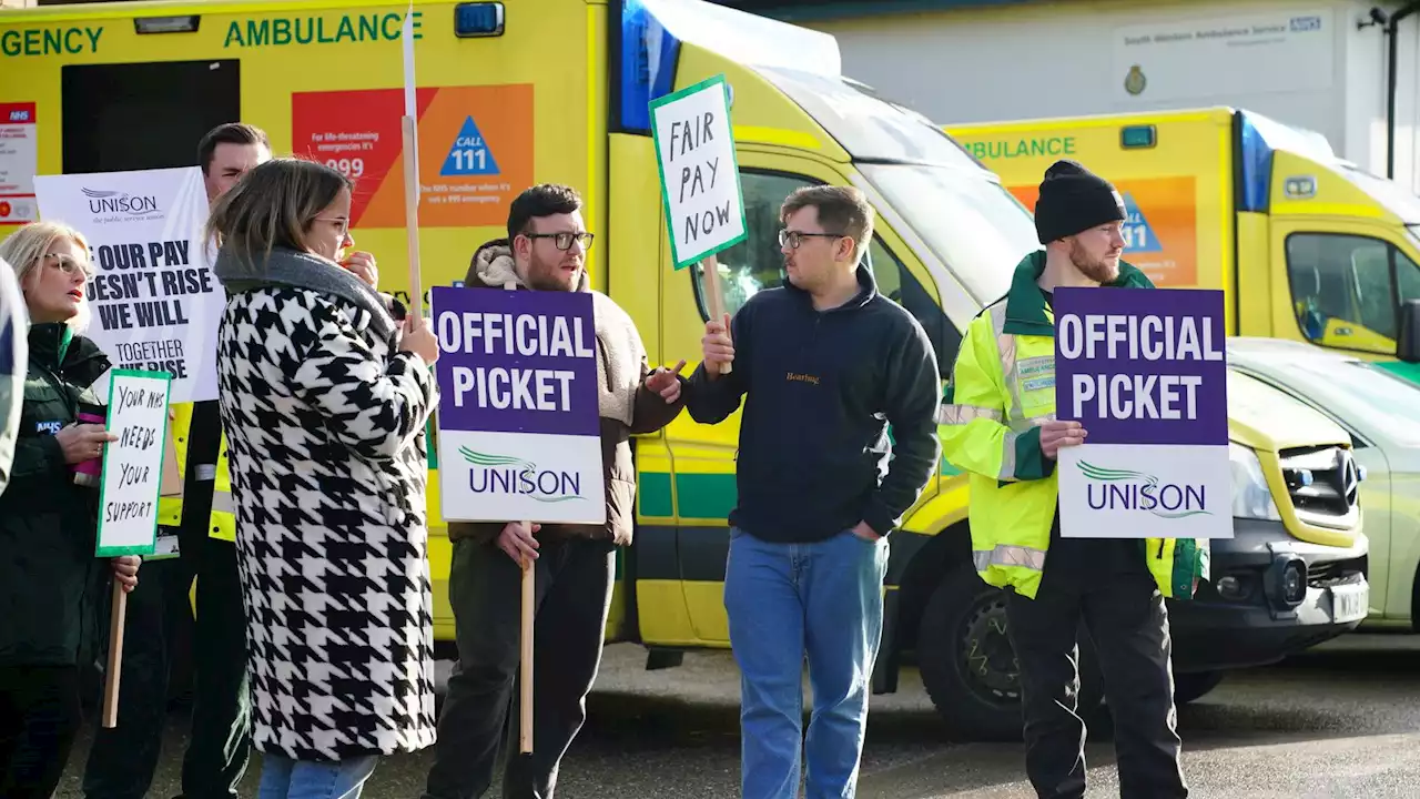 Warning of knock-on effect after health workers' strike – plus the strikes planned for today