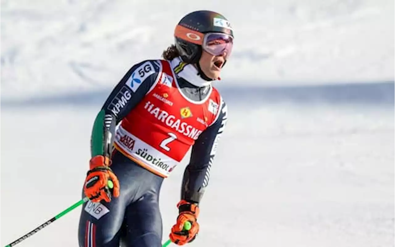 Slalom Campiglio: Braathen domina la 1^ manche