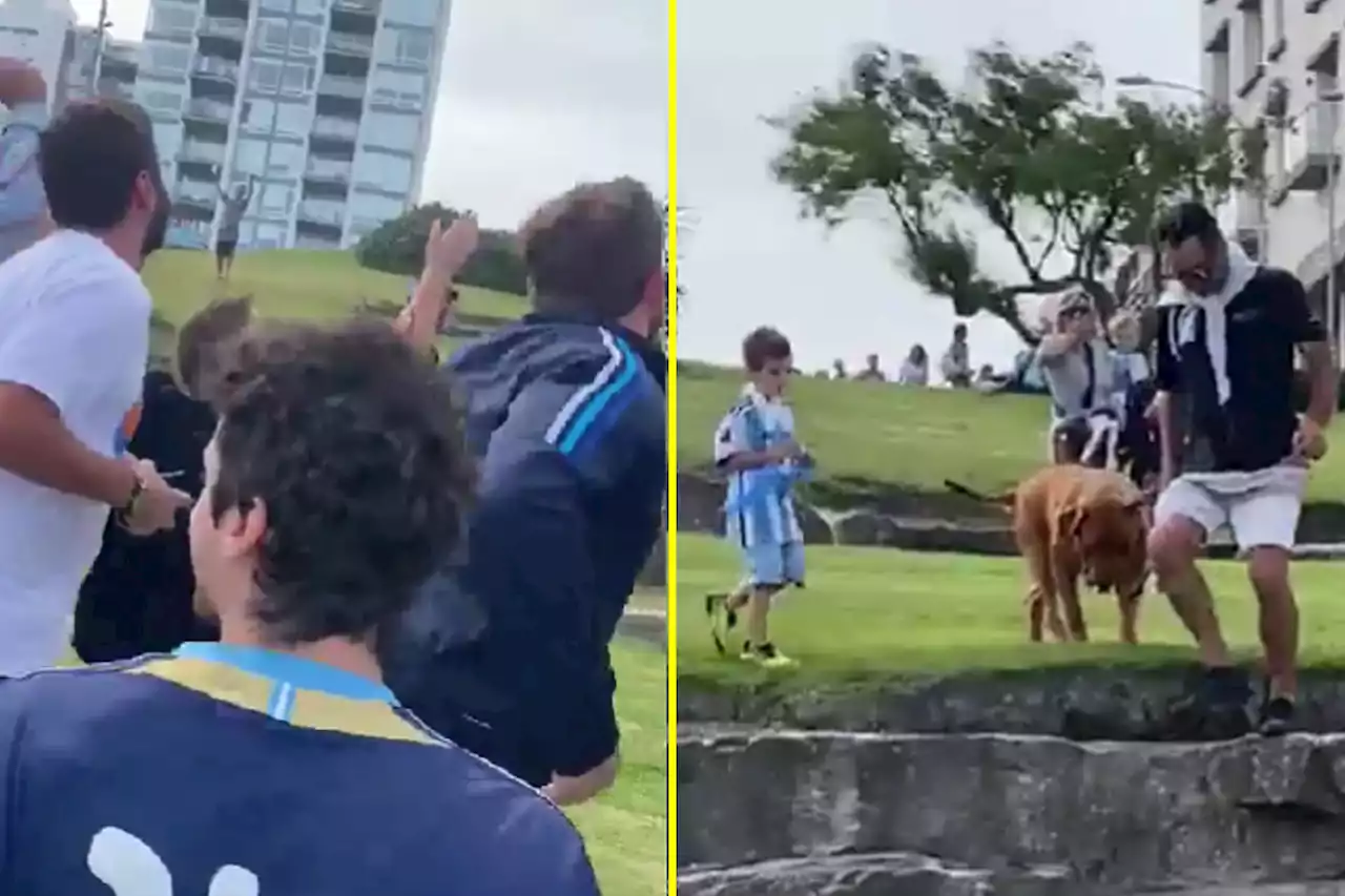 Lionel Messi's dog serenaded by joyous Argentina fans amid World Cup celebrations