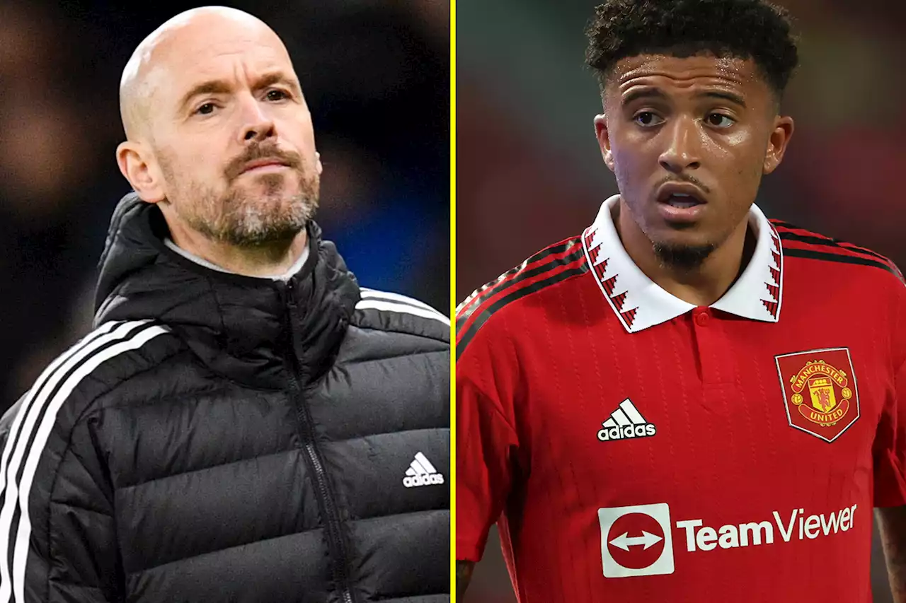 Ten Hag delivers blunt response when quizzed on Sancho's Man United future