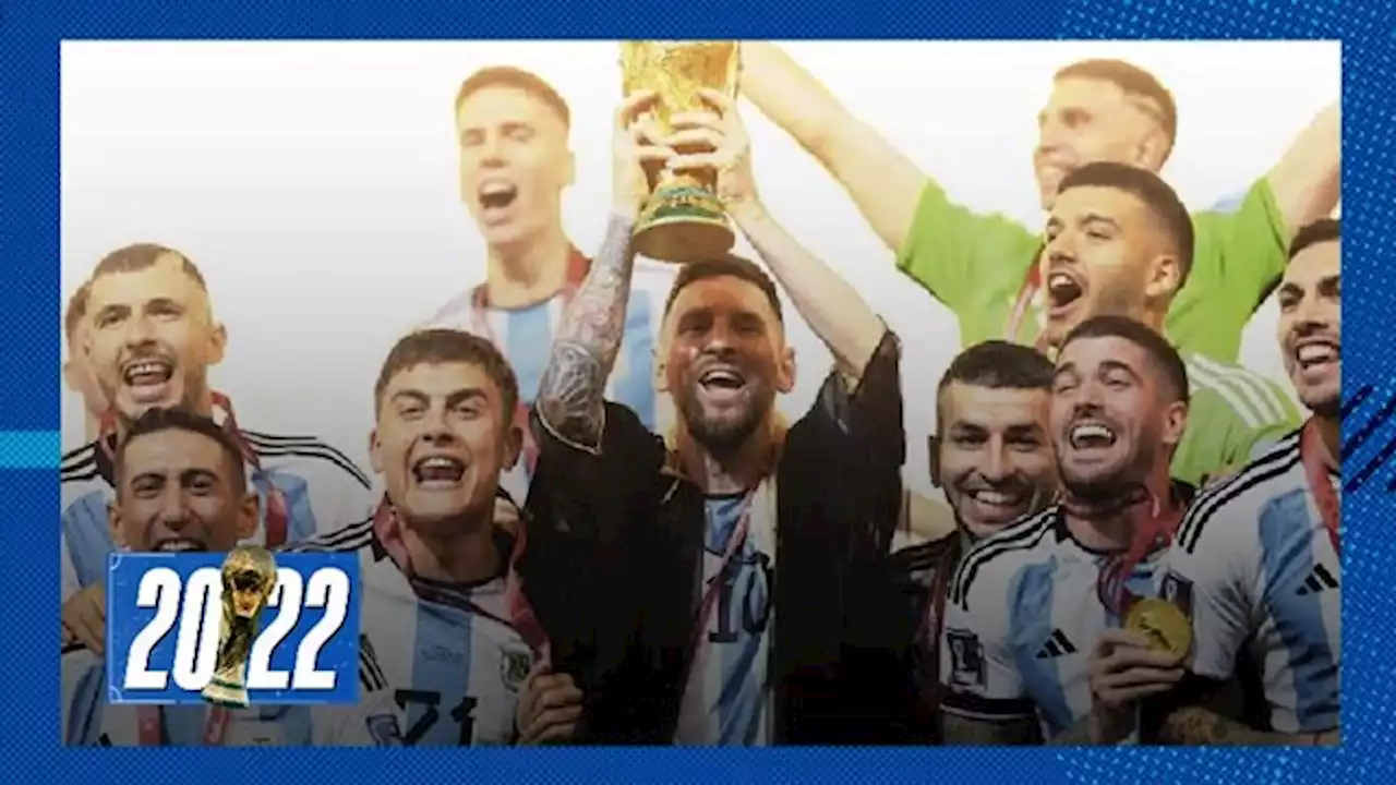 Pese a ser el campeón del Mundo, Argentina no lidera el ranking FIFA