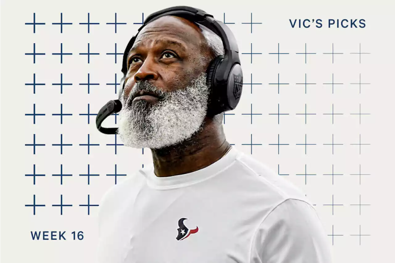 Vic's Picks, Week 16: Can Lovie Smith's Texans keep it close again?