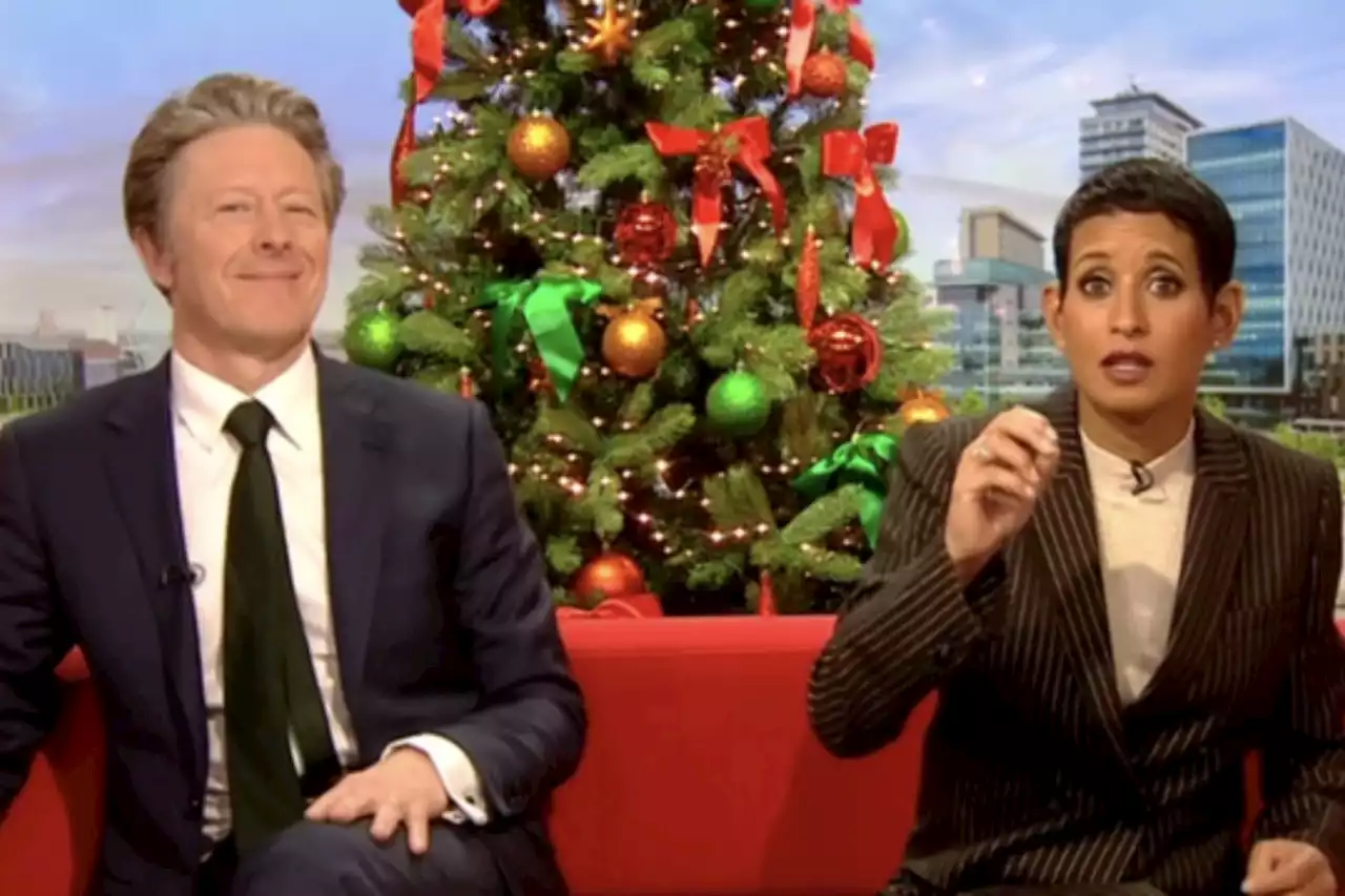 Naga Munchetty mortified as BBC Breakfast guest farts during live interview