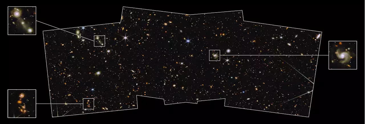 Webb Stares Deeply Into the Universe, Showing How Galaxies Assemble