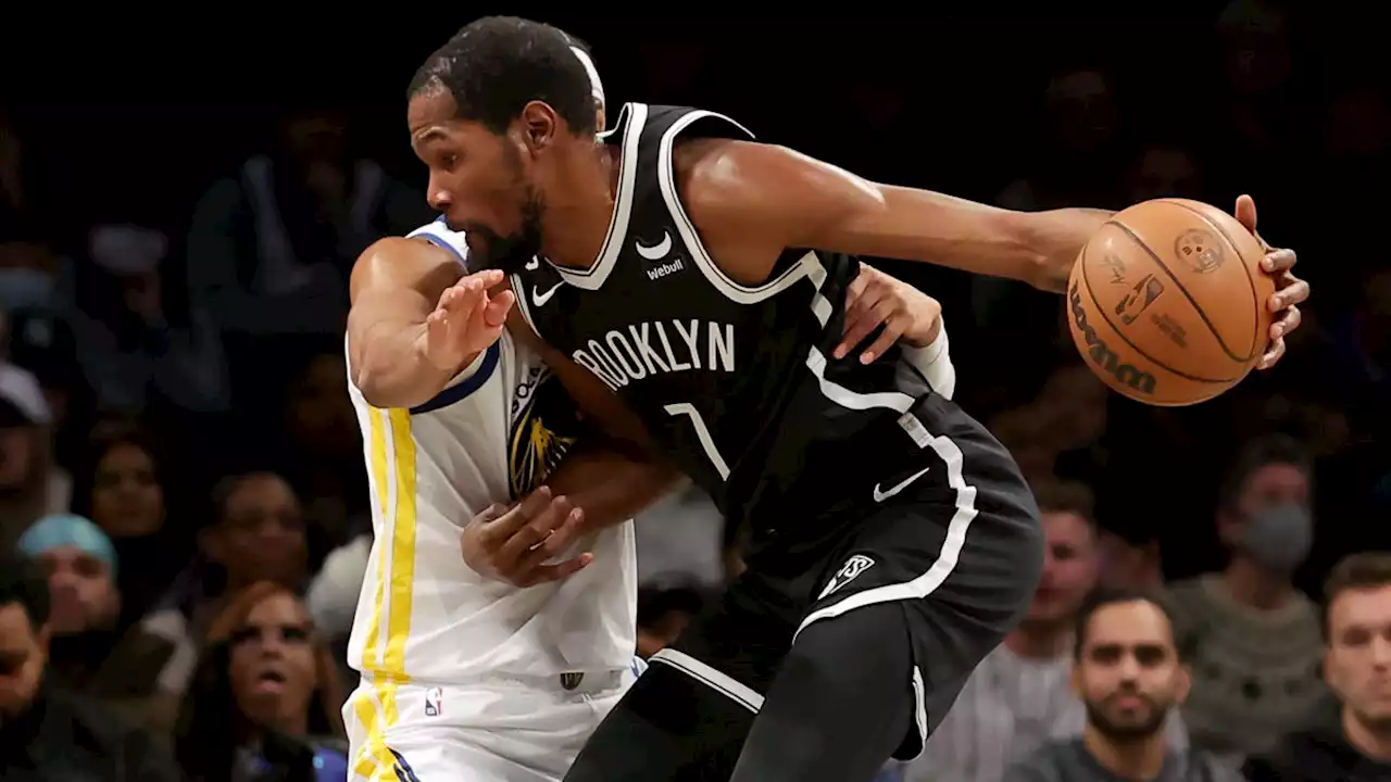 Brooklyn Nets score 91 points in first half vs. Golden State Warriors, third-most in NBA history