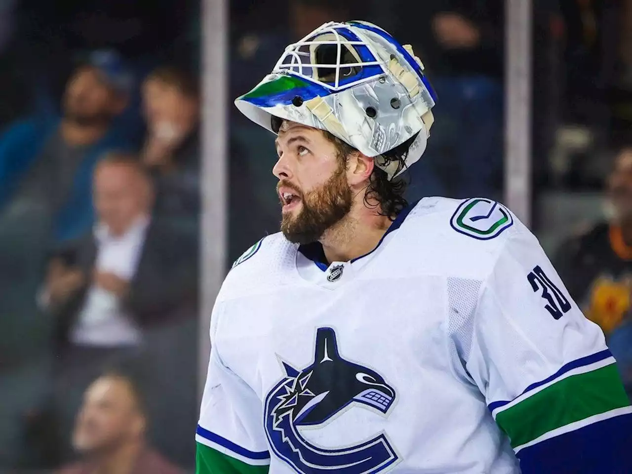 Canucks crease keeper Spencer Martin managing pucks and mentality