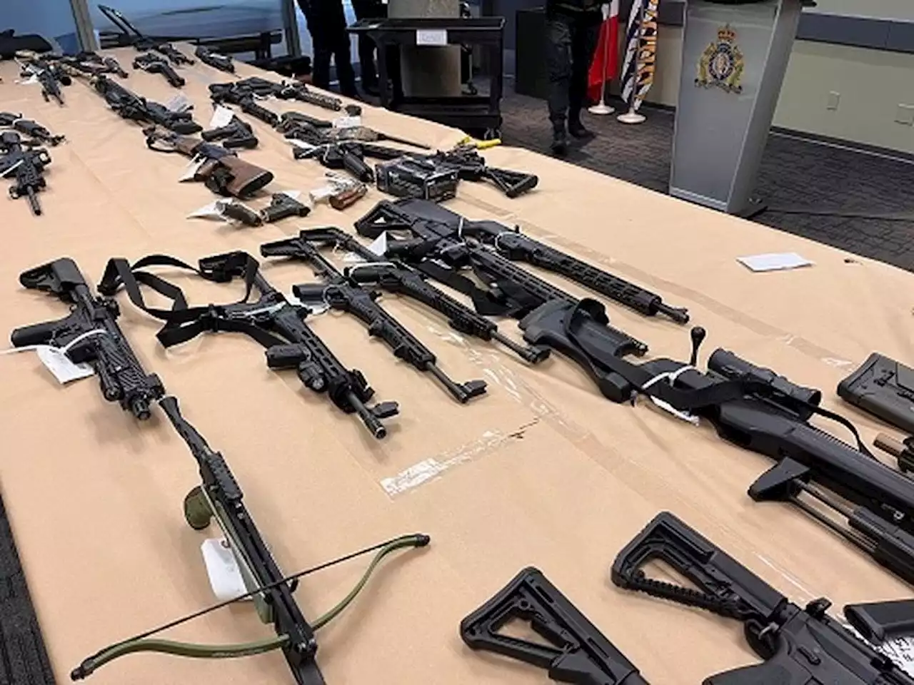 RCMP seize 37 firearms from Coquitlam business in firearms trafficking investigation