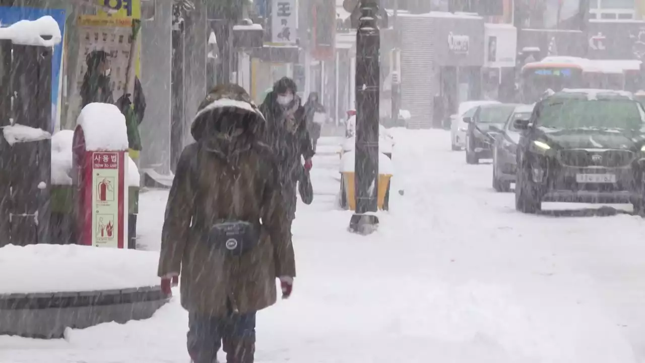 [날씨] 오늘 이번 겨울 최강 한파 온다...서울 -14℃, 체감 -22℃