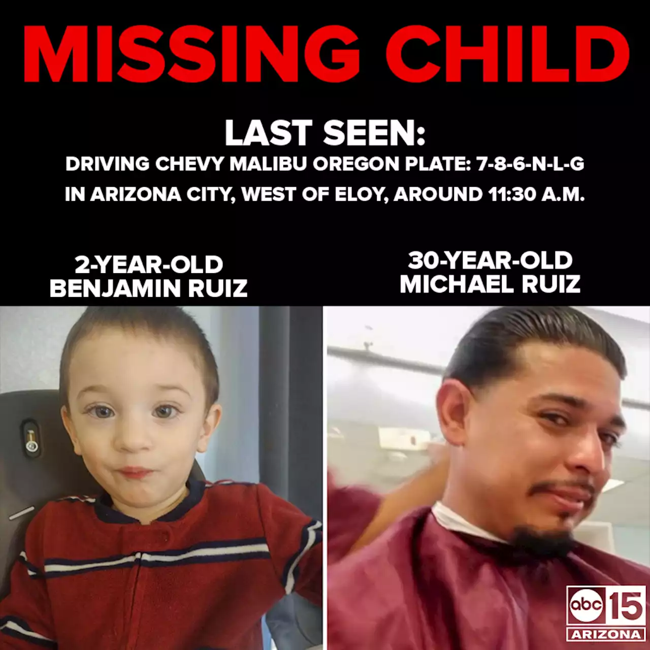 Search for missing two-year-old boy out of Pinal County