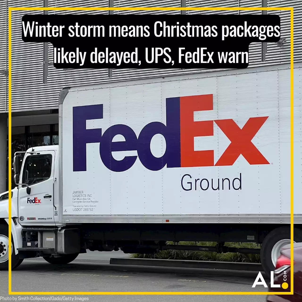 Where’s my package? Winter storm means Christmas packages likely delayed, UPS, FedEx warn