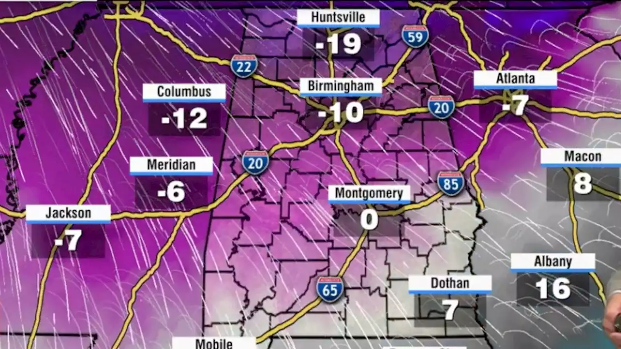 Arctic Air Mass Brings Hypothermia Risk - Alabama News