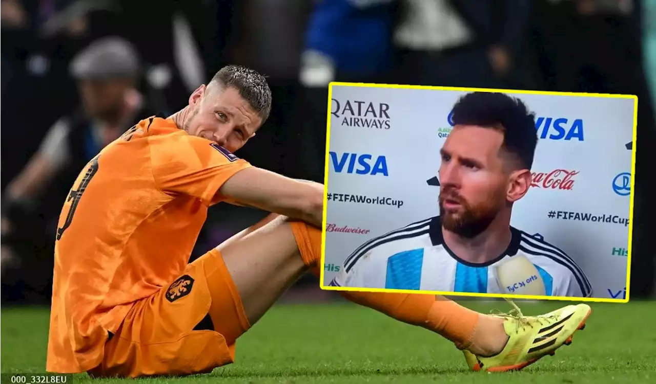 'Ahora ya sabe mi nombre': Wout Weghorst; el 'bobo' que miraba a Messi responde