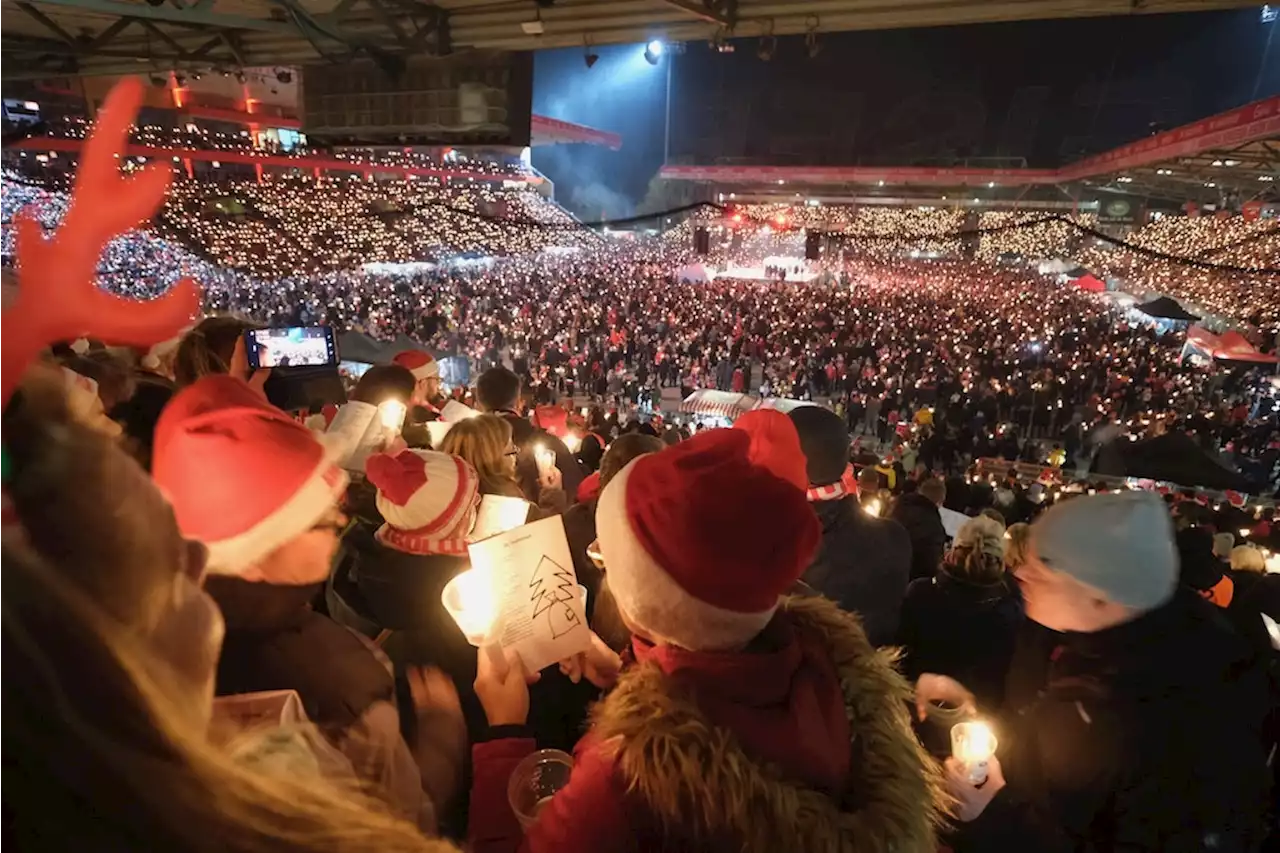 Weihnachtssingen bei Union Berlin: Ganz viel Gänsehaut