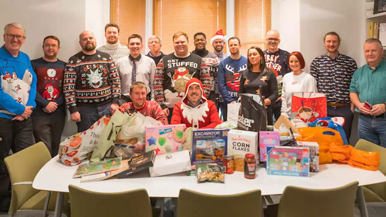 Preston firm’s Christmas jumper day raises funds for charity