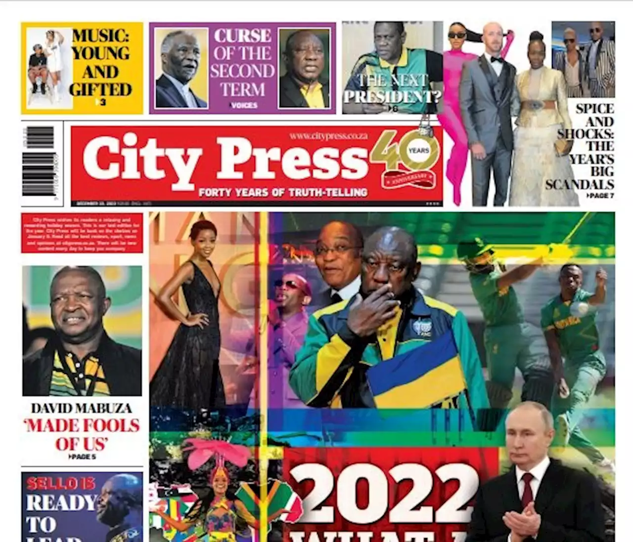 What’s in City Press: 2022’s biggest scandals | How Cyril triumphed | Cape’s good doctor | City Press