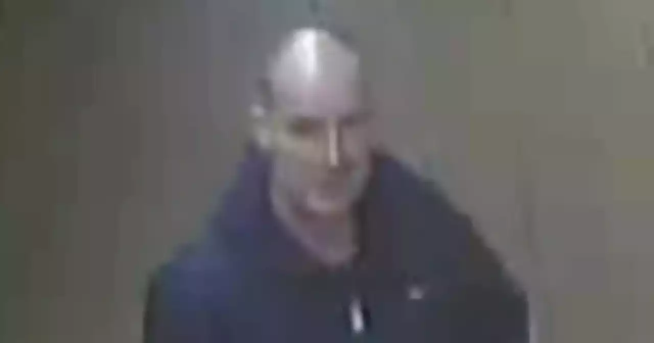 CCTV images released of man wanted by cops after incident on Scots train