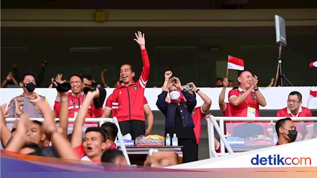 Indonesia Tekuk Kamboja 2-1, Jokowi: Sebenarnya Peluang Lebih dari 10