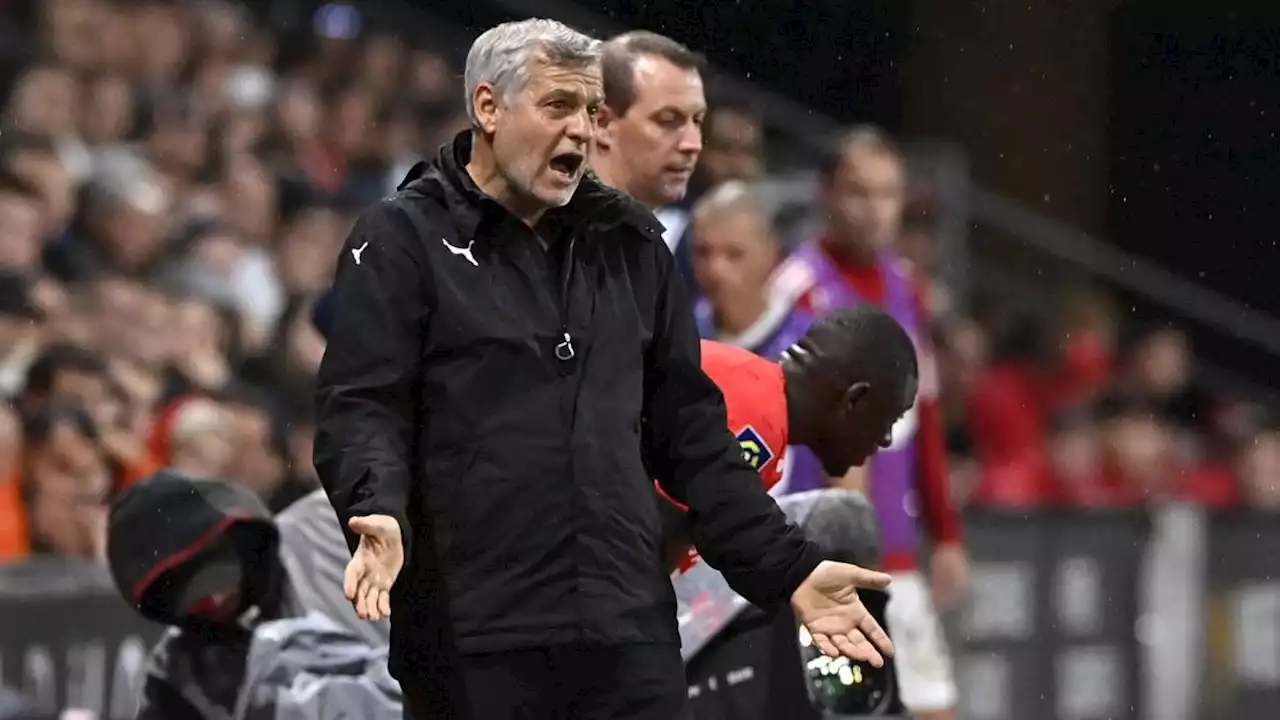 Rennes : le violent coup de gueule de Bruno Genesio contre les dirigeants du football français