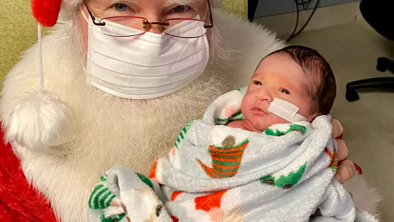 PHOTOS: Santa visits NICU babies at Medical City hospitals across North Texas