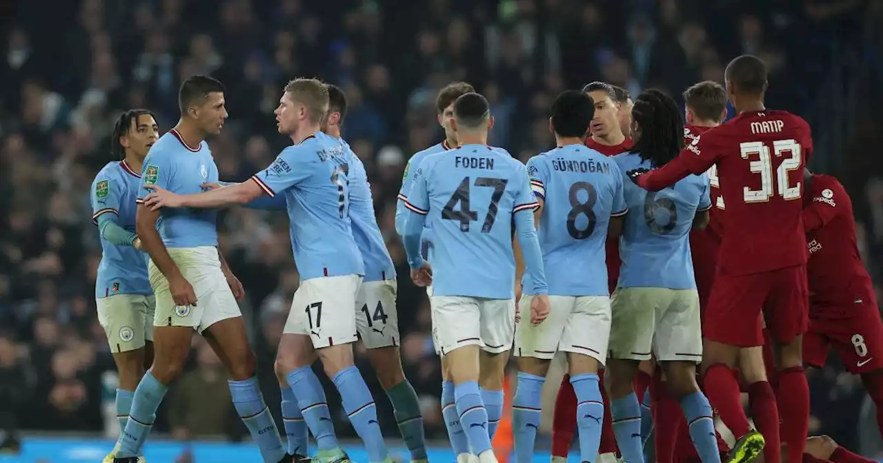 ¡Una rivalidad que crece! Manchester City eliminó al Liverpool en Copa de la Liga de Inglaterra