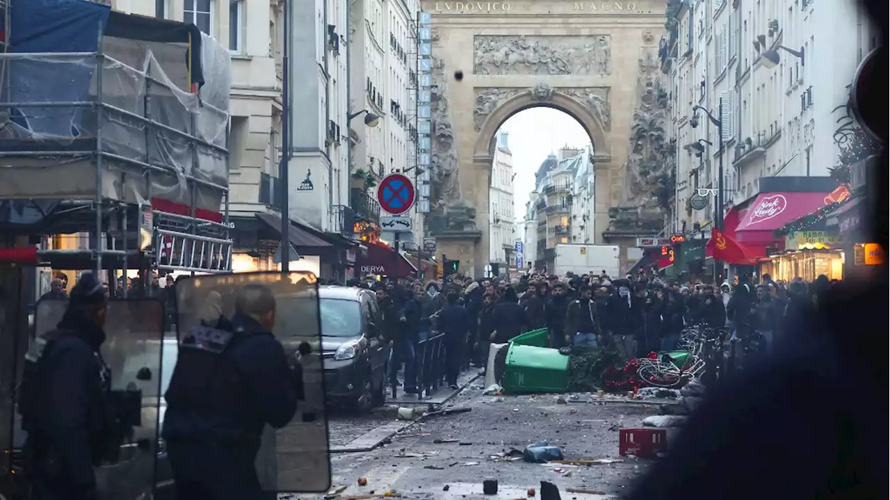 Attaque mortelle à Paris : un rassemblement de Kurdes dégénère en échauffourées avec la police