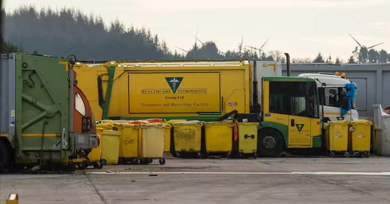 Human body parts left in bins 'piled up at Shotts waste plan for months'