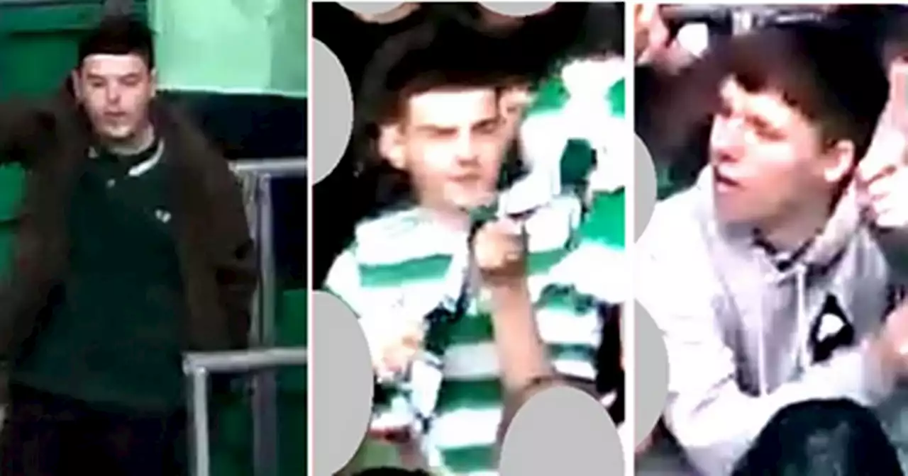 Police investigating 'reckless' behaviour at Celtic Park release images of men