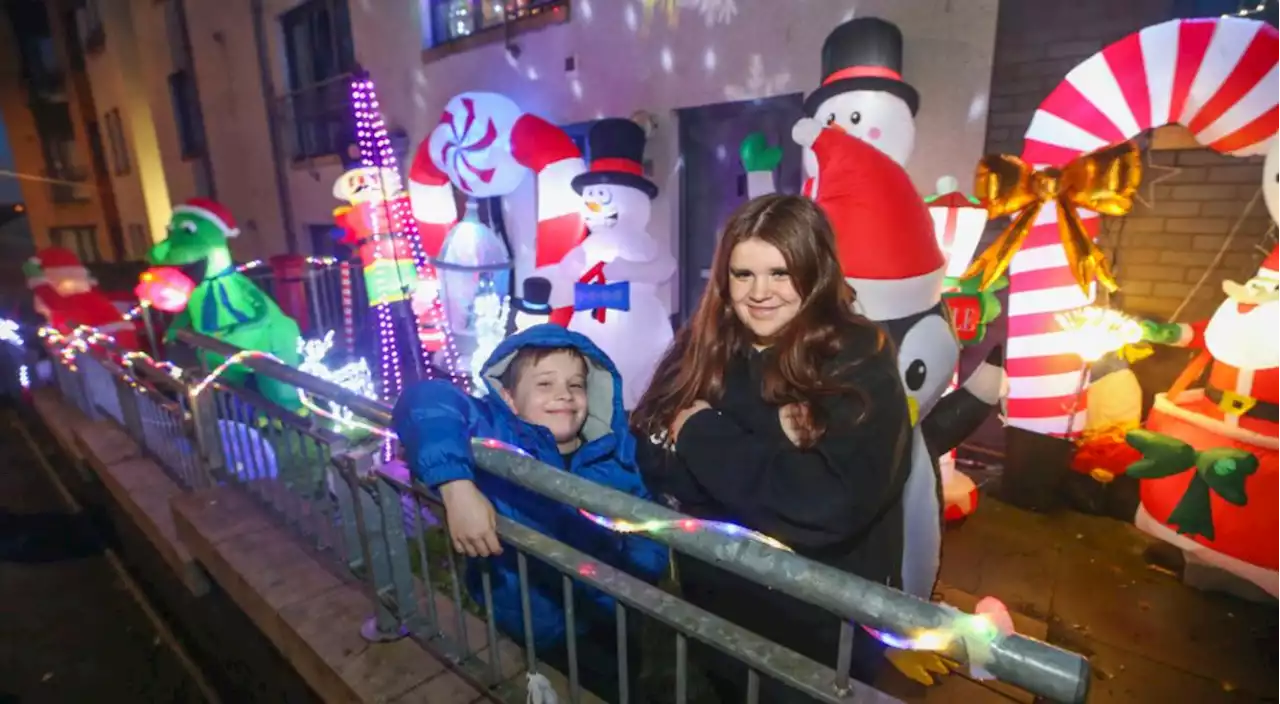 Locals in awe of Glasgow's magical Christmas house