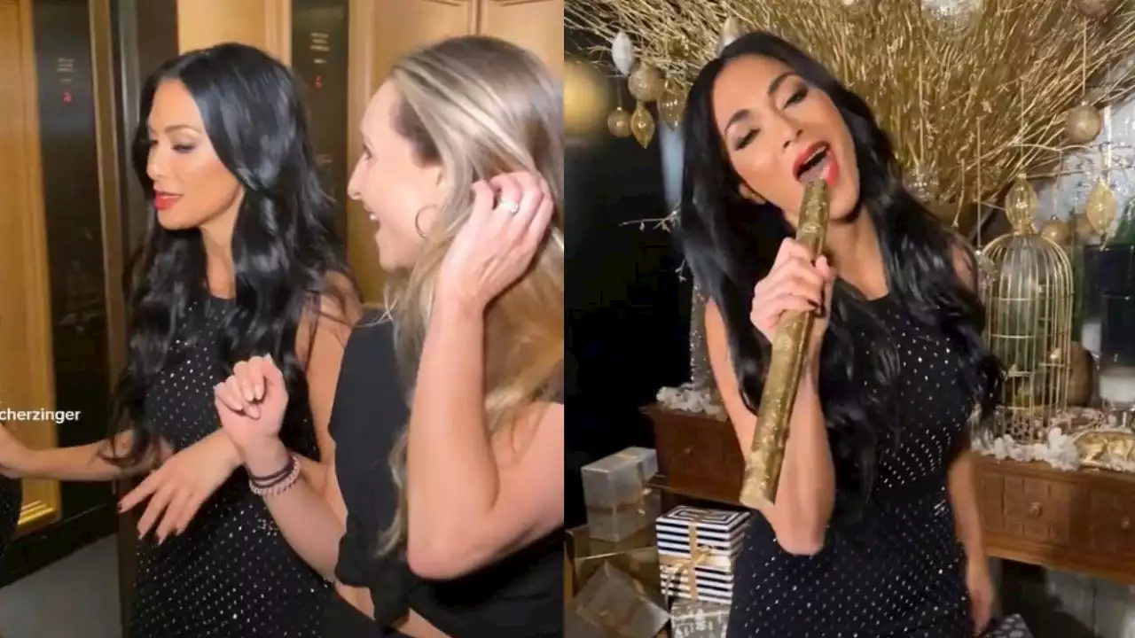 WATCH: Nicole Scherzinger isn't immune to the 'All I Want for Christmas Is You' trend