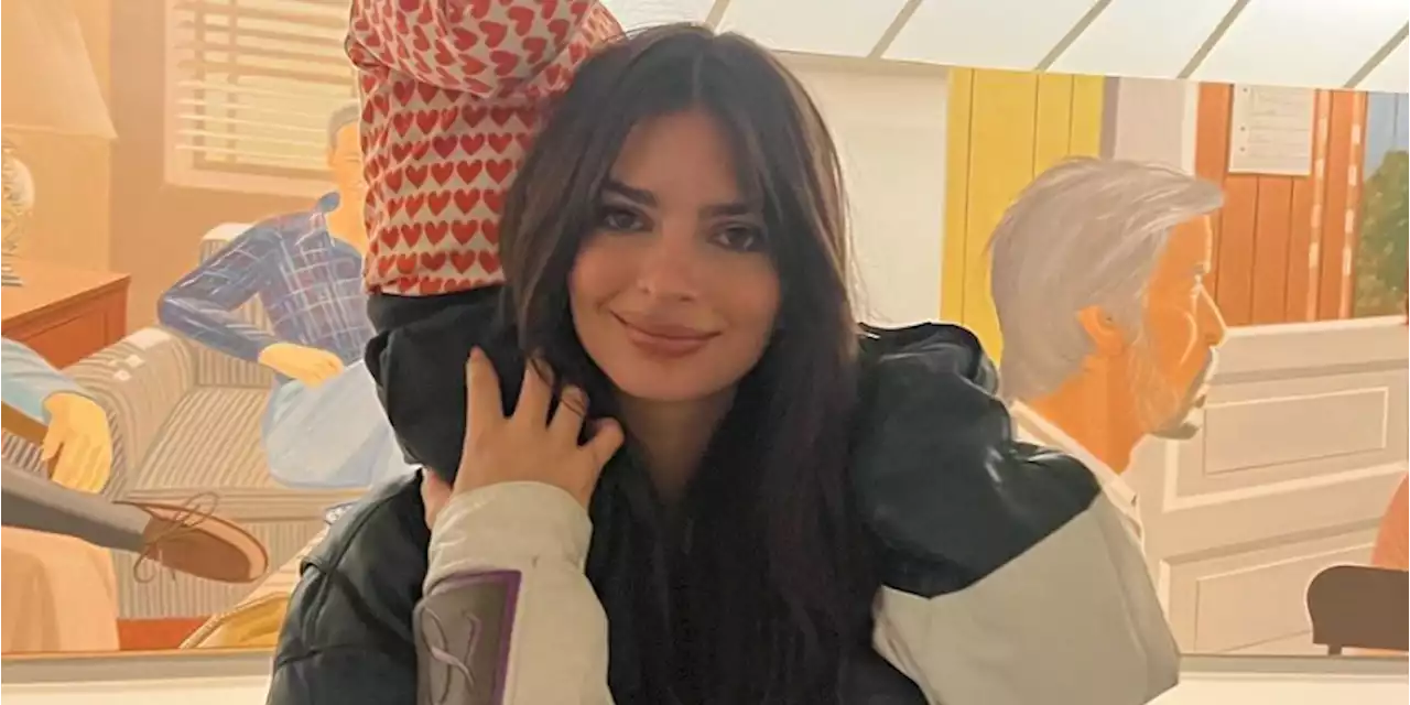 Emily Ratajkowski Takes Baby Sly to the Museum in Sweet New Pics