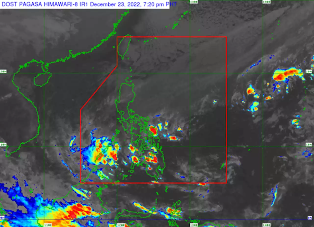 ‘Amihan,’ shear line to still bring rain over majority of PH — Pagasa