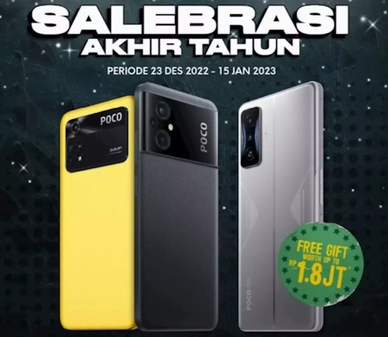 4 Rekomendasi Smartphone POCO Harga Paling Ekstrem untuk Rayakan Akhir Tahun