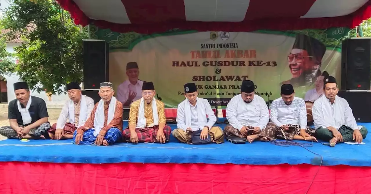 Himpunan Santri Gelar Haul Gus Dur dan Selipkan Doa Untuk Ganjar