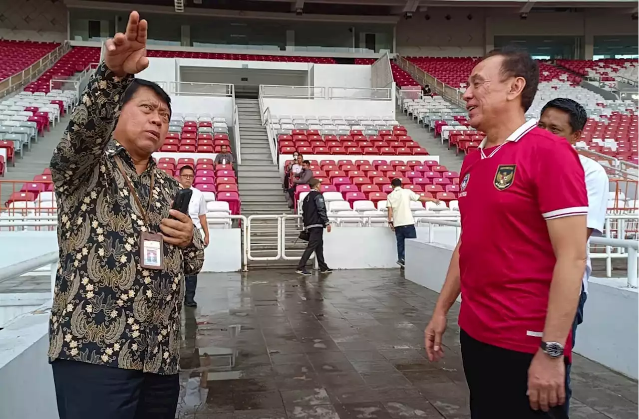 Jokowi Bakal Nonton Laga Timnas Indonesia vs Kamboja, Iwan Bule Inspeksi SUGBK