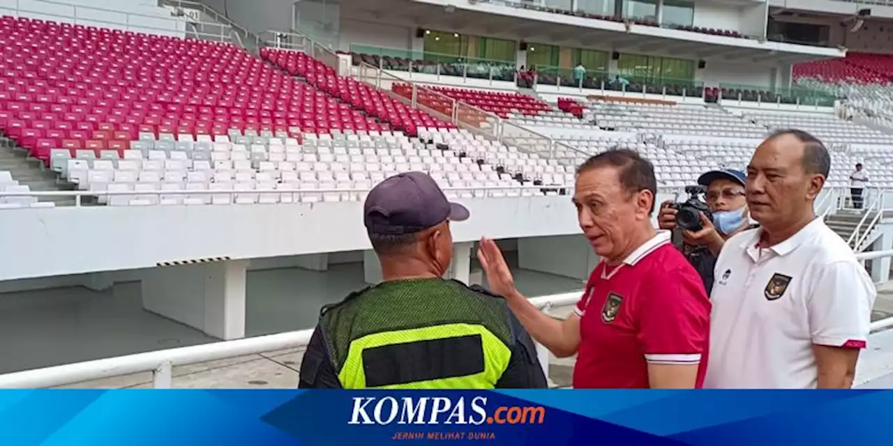 Indonesia Vs Kamboja Dihadiri Jokowi, Ketum PSSI Lakukan Inspeksi