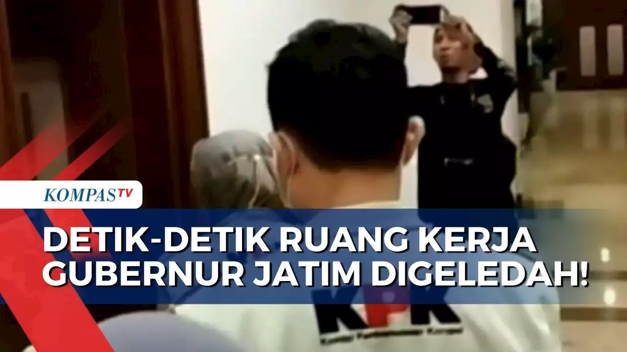 Penyidik KPK Geledah Kantor DPRD Jawa Timur, Tepatnya Ruang Kerja Gubernur & Wakil Gubernur!