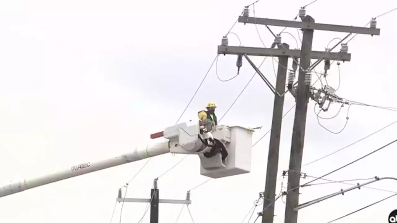 CPS Energy crews on standby for downed powerlines due to high winds