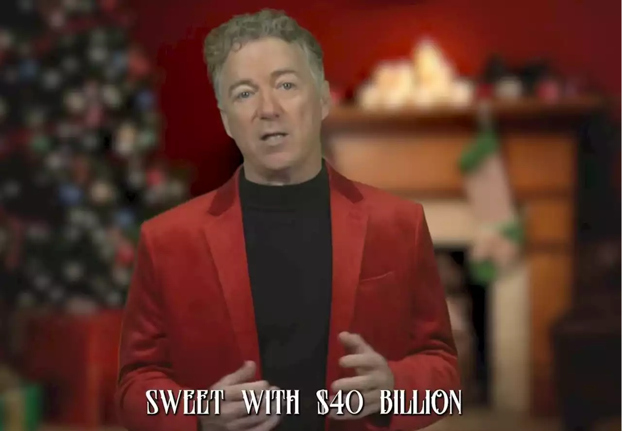 Rand Paul 'Night Before Christmas' parody slams omnibus spending bill -