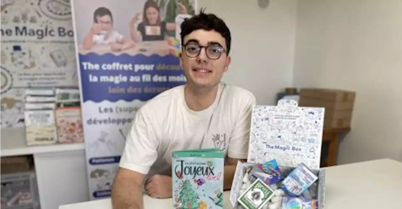 Avec sa « Magic Box &#187;, cet Aixois expédie la magie par La Poste